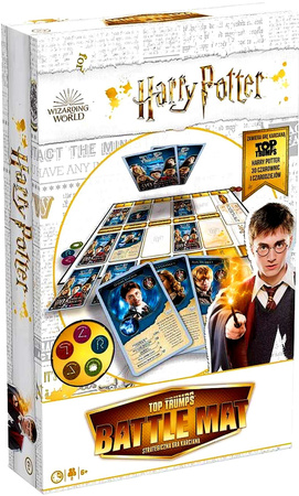 Gra karciana Battle Mat Harry Potter mata bitewna do gry + karty Top Trumps