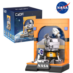 OUTLET Klocki Konstrukcyjne Cada NASA wystawa statek kosmiczny Apollo 11 lunar module 206 elementów USZKODZONE OPAKOWANIE