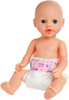 New Born Baby Pieluszki dla laleczki bobasa 5 sztuki