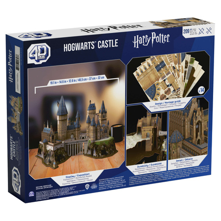 Puzzle 4D Build Harry Potter Hogwarts Zamek i pociąg Express modeli 3D do złożenia
