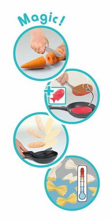 OUTLET Smoby Kuchnia dla dzieci mini Tefal Evolutive Magic Bubble WYBRAKOWANA