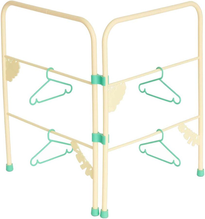 Żelazko Z Deską Do Prasowania Dla Dzieci Zestaw + Suszarka 60 Cm Casdon