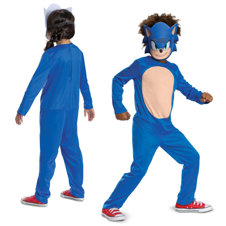 Kostium dla dzieci Sonic the Hedgehog 3 Strój karnawałowy 109 - 126 cm 4-6 lat