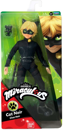 Miraculous lalka Czarny Kot Cat Noir + akcesoria