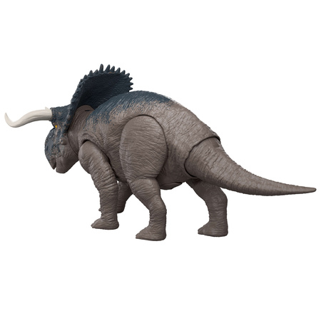 Figurka Dinozaur Nasutoceratops Jurassic World Rebirth Wild Roar dźwięk 30 cm