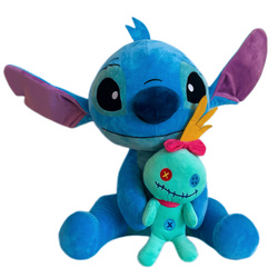 Disney Lilo&Stitch Stich z zabawką Scrump pluszak 47 cm
