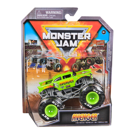Monster Jam Auto Monster Truck seria 40 pojazd Avenger 1:64