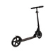 Evo Dwukołowa Hulajnoga Miejska Flexi Max 200 Czarna ze Stopką i Paskiem 8+
