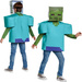 Minecraft strój karnawałowy dla chłopca Zombie kostium przebranie 110-122 cm (4-6 lat)