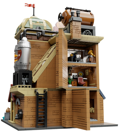 Klocki konstrukcyjne Pantasy Budynek Browaru Craft Beer Brewary 3252 elementy