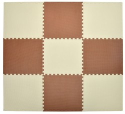 Humbi Mata piankowa Puzzle piankowe 180 x 180 x 1cm 9 szt.