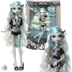 OUTLET Lalka Monster High Lagoona Blue Reel Drama 26 cm + akcesoria