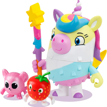 Zestaw Pinata SmashLings Pinata Jednorożec Luna + 2 figurki