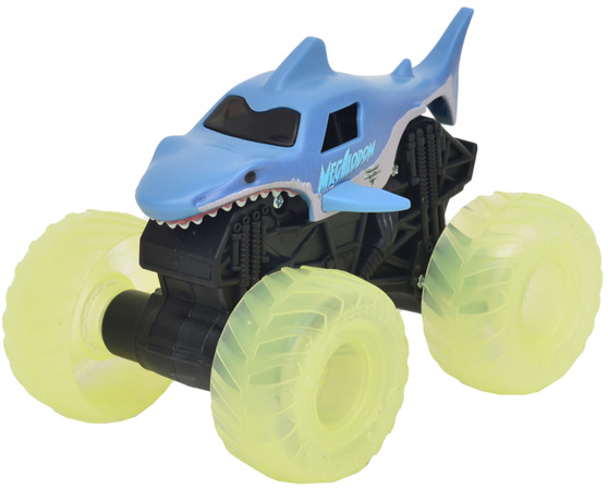Monster Jam Pojazd z podświetlanymi kołami 1:43 Megalodon