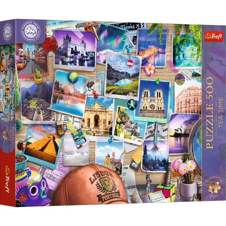 Puzzle 500 Tea Time Wspomnienia Podróż