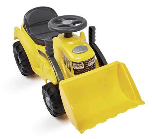 Traktor Jeździk Żółty Spychacz dla Dzieci Pojazd Farmerski