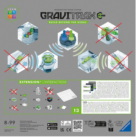 Gravitrax Power zestaw uzupełniający Interaction NIEKOMPLETNY