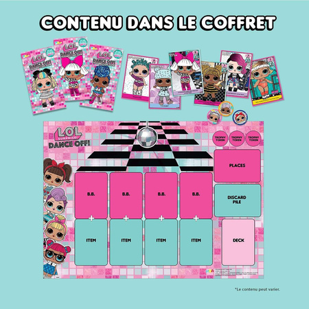 5 x LOL Surprise Dance Off! Kolekcjonerska gra w karty booster