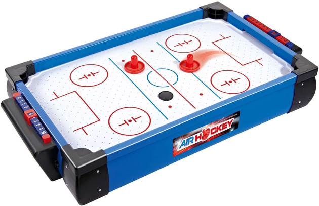 Cymbergaj Air Hokej Stół Do Gry W Airhockey Gra Zręcznościowa Przenośny 58 cm