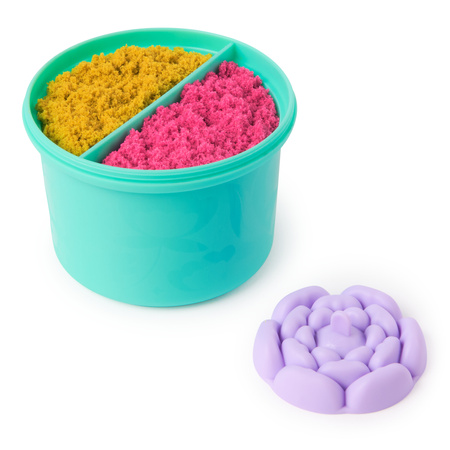Piasek Kinetyczny Kinetic Sand zestaw plastyczny Magiczny Kwitnący Kwiat SquishBlossom