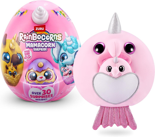 Maskotka Rainbocorns Mamacorn Surprise pluszak mama z niespodziankami