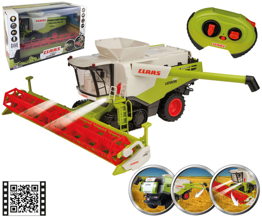 Duży Kombajn Zdalnie sterowany Claas Lexion 1:20 Happy People