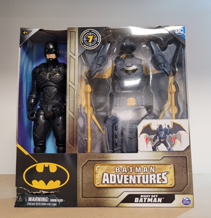 OUTLET DC Comics Batman Adventures duża figurka lalka mroczny rycerz nocnego nieba 30 cm + akcesoria USZKODZONY