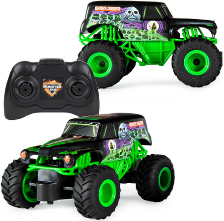 Monster Jam Pojazd Grave Digger Zdalnie sterowany 1:24