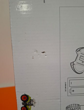 OUTLET Traktor Zdalnie sterowany RC Claas Axion 870 do bruder 1:16 Happy People USZKODZONE OPAKOWANIE