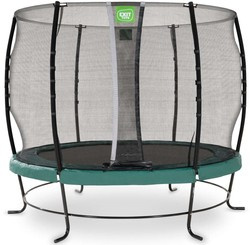 Trampolina ogrodowa z siatką zabezpieczającą Lotus Classic 305 cm zielona