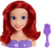 Lalka Głowa do czesania i stylizacji włosów Księżniczka Disney Arielka Mała syrenka +szczotka
