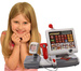 Elektroniczna kasa sklepowa + zabawkowy koszyk na zakupy z akcesoriami dla dzieci AGD 3+