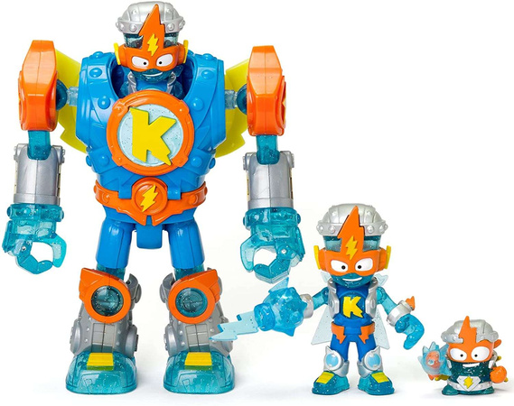 OUTLET SuperZings SuperThings figurka Superbot Kazoom Power 15 cm USZKODZONE OPAKOWANIE
