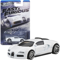 Hot Wheels Fast & Furious auto Bugatti Veyron Silver Series 7 cm