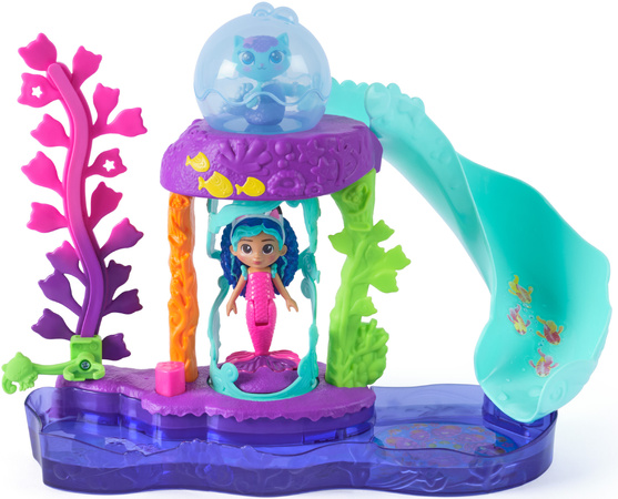 Koci Domek Gabi Film Zestaw Kolorowe Akwarium Figurki Gabi Syrenkotka + akcesoria Gabby's Dollhouse the Movie
