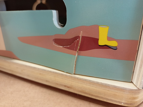 OUTLET Small Foot Kostka aktywizująca sensoryczna XXL USZKODZONA