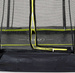 Trampolina ogrodowa z siatką zabezpieczającą Sillhouette 244 cm czarna 