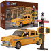 Klocki konstrukcyjne Pantasy Pojazd Taxi Auto Yellow Cab 36,5 cm 1601 elementów
