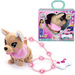 OUTLET Chi Chi Love Interaktywny Piesek Chihuahua Loomy z pilotem Dźwięk Świecąca smycz 18 cm 3+ PRODUKT WADLIWY