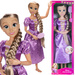 Lalka Disney Princess Księżniczka Roszpunka Zaplątani Rapunzel lalka 81 cm