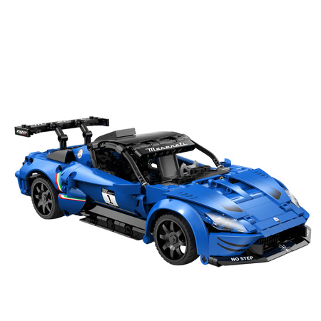 Klocki konstrukcyjne CaDA wyścigówka Samochód wyścigowy zdalnie sterowany Maserati GT2 Auto sportowe 549 elementów RC