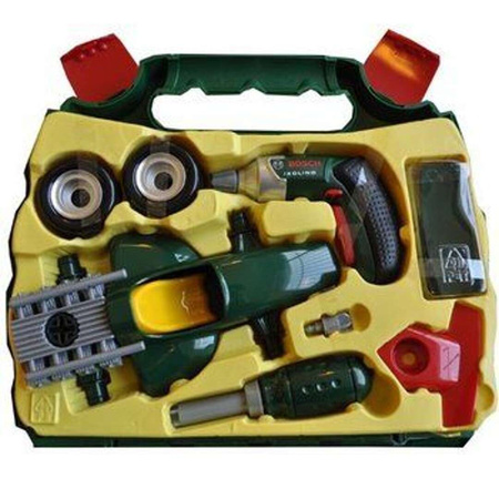 Auto Do Skręcania Z Wkrętarką Bosch W Walizce Dla Dzieci Klein