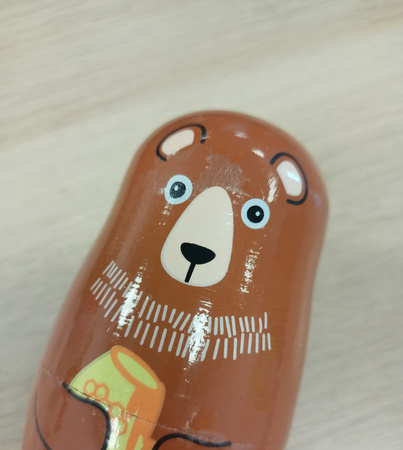 Small Foot 10621 Matrioszki Rodzina misiów WADLIWY