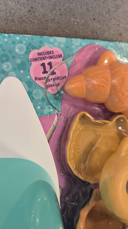 OUTLET Koci Domek Gabi Zestaw kuchenny Mały zabawkowy Piekarnik Mikrofalówka + akcesoria 11 elementów Światło Gabby's Dollhouse USZKODZONE OPAKOWANIE, WADLIWA