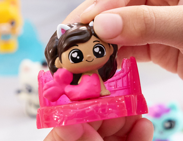 Koci Domek Gabi Film Duży Zestaw 12 mini figurek + 3 podstawki Movie Gabby's Dollhouse