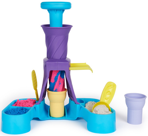 Kinetic Sand Piasek kinetyczny zestaw lody Soft Serve Station + akcesoria
