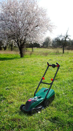 Kosiarka Dla Dzieci Bosch Ogrodowa Do Trawy Dźwięk Klein