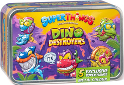 SuperThings Rivals of Kaboom Dino Destroyers Ekskluzywny Zestaw Srebrna Puszka