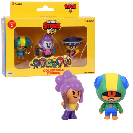 Brawl Stars zestaw 3 losowych figurek z serii 2