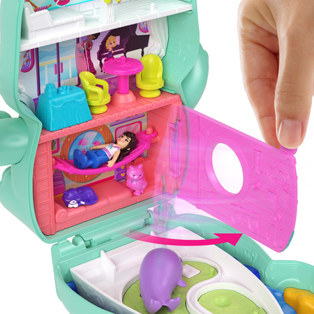 Polly Pocket Zestaw Kompaktowy Koci Rejs figurki + akcesoria